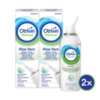 Otrivin Natural nosní sprej, mořská voda s Aloe Vera se zvlhčujícím účinkem 100ml - balení 2 ks