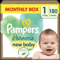 Pampers Harmonie New Baby S1 180ks