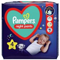 Pampers Night Pants 4 plenkové kalhotky 9-15kg 25ks