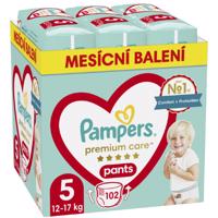 Pampers Premium Care kalhotkové plenky měsíční balení S5 102ks