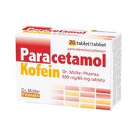 PARACETAMOL/KOFEIN DR. MÜLLER PHARMA 500MG/65MG neobalené tablety 20