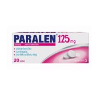 PARALEN 125MG neobalené tablety 20