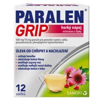 PARALEN GRIP HORKÝ NÁPOJ ECHINACEA A ŠÍPKY 500MG/10MG perorální GRA SOL SCC 12