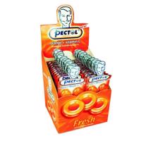 Pectol pomerančový drops s vit.C box 24 blistrů