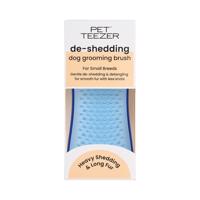 Pet Teezer de-shedding dog groom.brush small blue