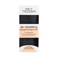 Pet Teezer de-shedding dog grooming brush purple