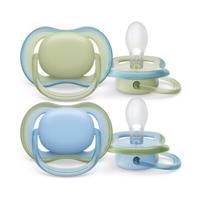 Philips AVENT Šidítko Ultra air 0-6m chlapec 2ks