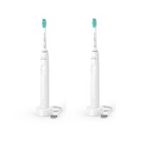 Philips Sonicare 3100 White HX3675/13 2ks sonických zubních kartáčků