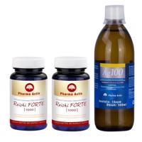 Reishi FORTE 1000 1+1 cps.90+Ag100 10ppm 500ml