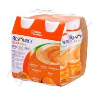 RESOURCE 2.0 FIBRE MERUŇKOVÁ PŘÍCHUŤ perorální roztok 4X200ML