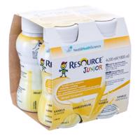 RESOURCE JUNIOR FIBRE VANILKA perorální roztok 4X200ML