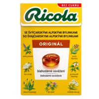 RICOLA Zázvor pomerančová máta bez cukru 40g