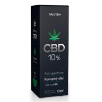 Salutem CBD 10% konopný olej 10ml