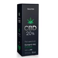 Salutem CBD 20% konopný olej Premium 10ml