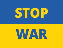 Samolepka STOP WAR