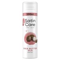 Satin Care Shea Butter Silk gel na holení 200ml