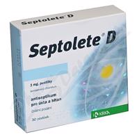 SEPTOLETE D 1MG pastilka 30 II