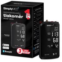 SimplyMed Automatický pažní tlakoměr U80M s Bluetooth