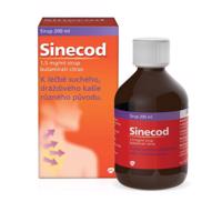 SINECOD 1,5mg/ml sirup proti suchému kašli 200 ml