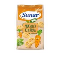 Sunar BIO dětské křupky mrkvová kolečka 45g