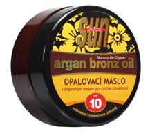 SunVital Argan Bronz Oil opalovací máslo SPF25 200 ml Ochranný faktor: SPF 10