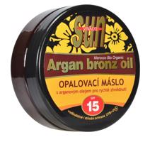 SunVital Argan Bronz Oil opalovací máslo SPF25 200 ml Ochranný faktor: SPF 15