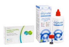 Supervision Lenjoy Monthly Comfort (6 čoček) + Oxynate Peroxide 380 ml s pouzdrem