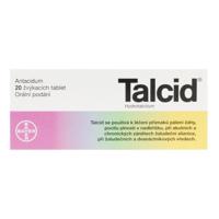 TALCID 500MG žvýkací tableta 20