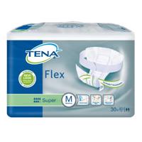 TENA Flex Super Medium - Inkontinenční kalhotky s páskem na suchý zip (30ks) - II. jakost