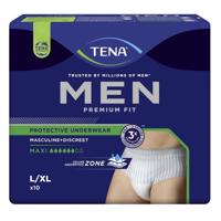 TENA MEN PU MAXI L/XL KALHOTKY ABSORPČNÍ NATAHOVACÍ,BOKY 95-130CM,1430ML