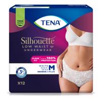 TENA SILHOUETTE PLUS WHITE M KALHOTKY ABSORPČNÍ NATAHOVACÍ,BOKY 75-100CM,830ML