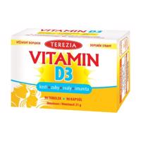 TEREZIA Vitamín D3 1000 IU 90 tobolek