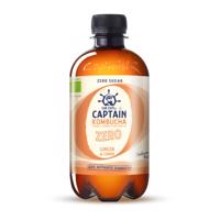 The Gutsy Captain Kombucha zázvor & citron BIO 400ml Zero