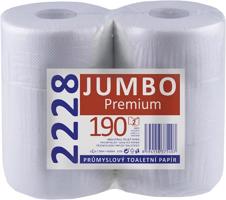 Toaletní papír JUMBO Premium 190 6 rolí