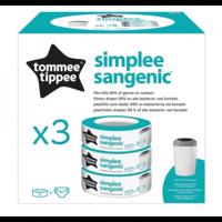 Tommee Tippee Simplee Náhradní kazety 3ks