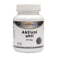 Uniospharma Aktivní uhlí 210mg tbl.90