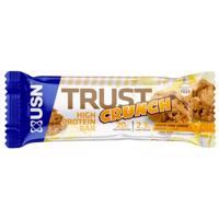 USN Trust Crunch 60 g bílá čokoláda se sušenkou