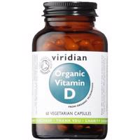 Viridian Organic Vitamin D 60 cps