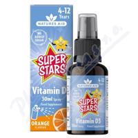 Vitamin D3 ve spreji pro děti 4-12 let pomer. 30ml