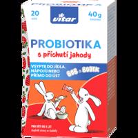 Vitar Probiotika Bob a Bobek s př.jahody 20x2g