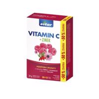 VITAR Vitamin C+zinek+echinacea+šípek tbl.30+15