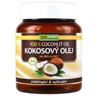 VIVAPHARM 100% kokosový olej na tělo a pleť 380ml