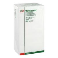 VLIWASOFT, NESTERILNÍ KOMPRESE, 4 VRSTVY, 10 CM X 20 CM KOMPRESE Z NETKANÉ TEXTILIE