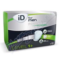 VLOŽKY ABSORPČNÍ ID FOR MEN LEVEL 1+ COTTON FEEL,385ML,10KS