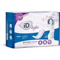 VLOŽKY ABSORPČNÍ ID LIGHT MAXI 800ML,COTTON FEEL,JEDNOTLIVĚ BALENÉ,10KS