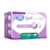 VLOŽKY ABSORPČNÍ ID LIGHT SUPER 860ML,COTTON FEEL,JEDNOTLIVĚ BALENÉ,10KS