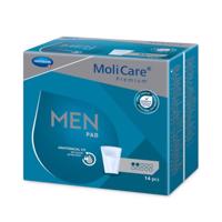 VLOŽKY ABSORPČNÍ MOLICARE MEN 2 KAPKY 330ML,14KS