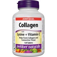 Webber Naturals Collagen+Lysine+Vitamín C 120 tbl