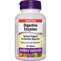 Webber Naturals Digestive Enzymes 90 tbl