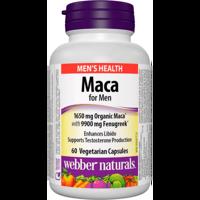 Webber Naturals Maca for Men 60 cps